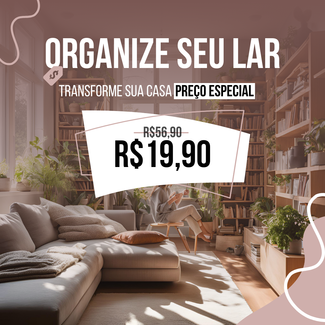 organize seu lar transforme sua casa